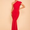 Elegant Red Gown fit for a Princess