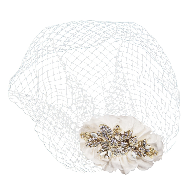 VINTAGE LUXE BIRDCAGE VEIL perfect wedding day accessory