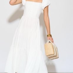 White Summer Dress at Presley Blue