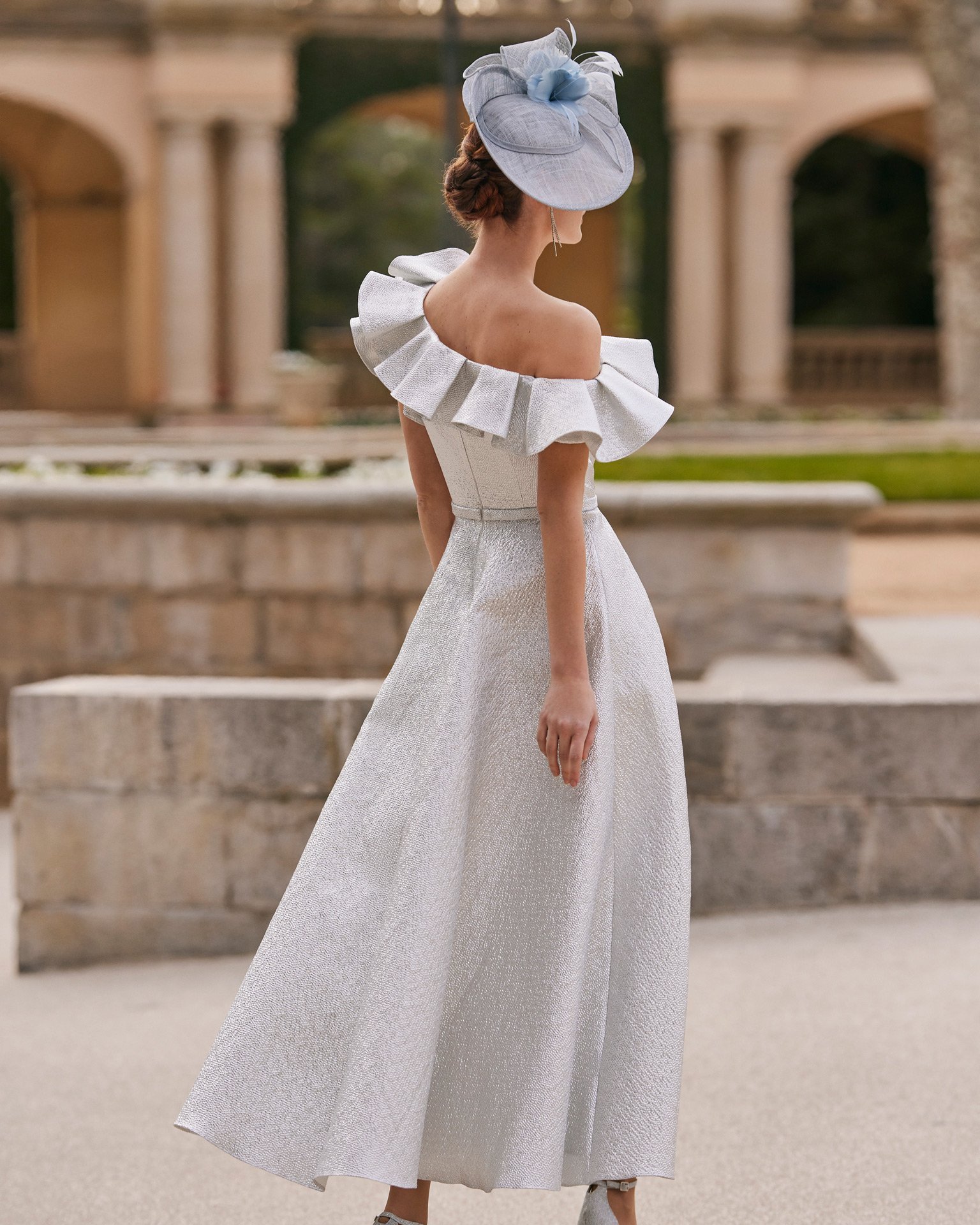 8GH4_MARFIL_BARCELONA_2 8GH4 Couture club silver midi at www.presley blue.ie