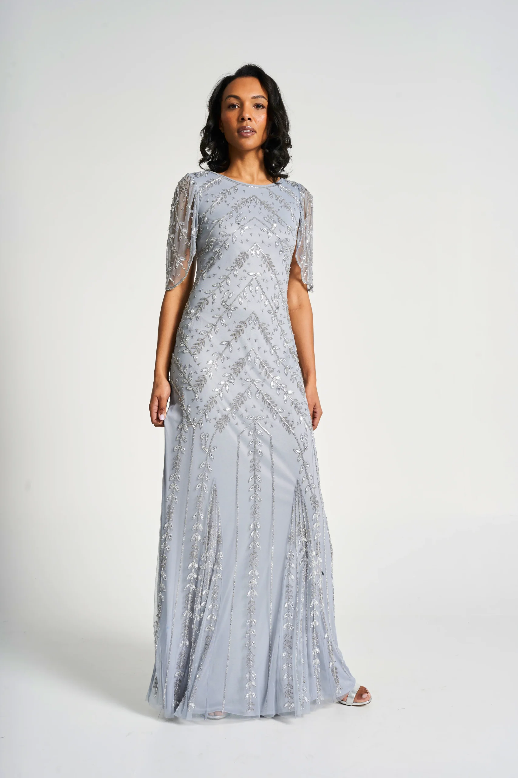 Titania-Cloud-Embellished-Maxi-Dress_2 Cloud Blue Titania floor skimming gown at www.presleyblue.ie