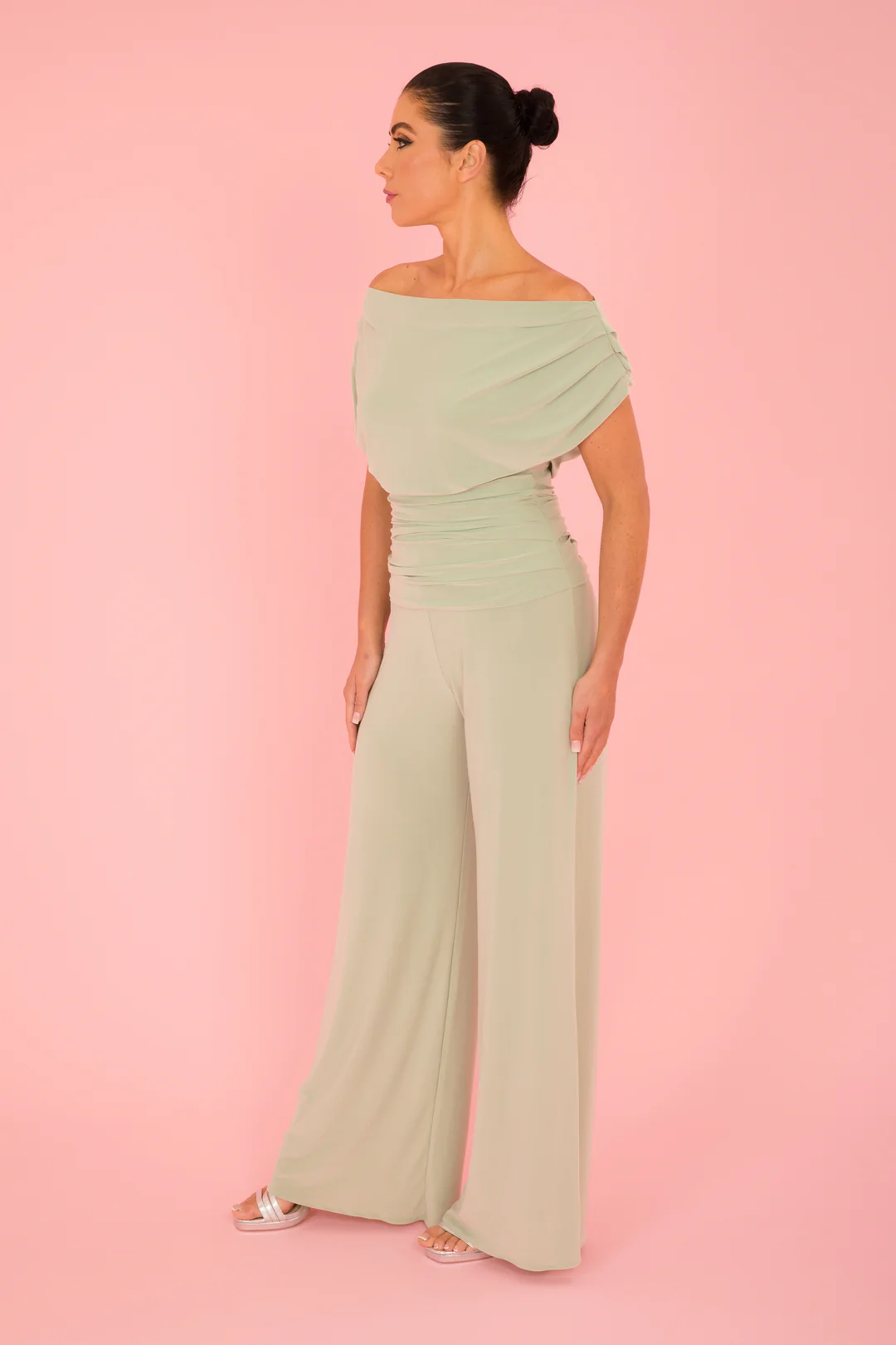 Atom Carbon jumpsuit – Summer Sage Jumpsuit at www.presleyblue.ie