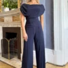 Navy Jumpsuit Carbon jumpsuit in navy T1 Navy Jumpsuit Carbon jumpsuit in navy T1