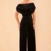 Black Velvet Jumpsuit from ATOM