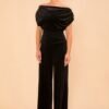 Black Velvet Jumpsuit from ATOM