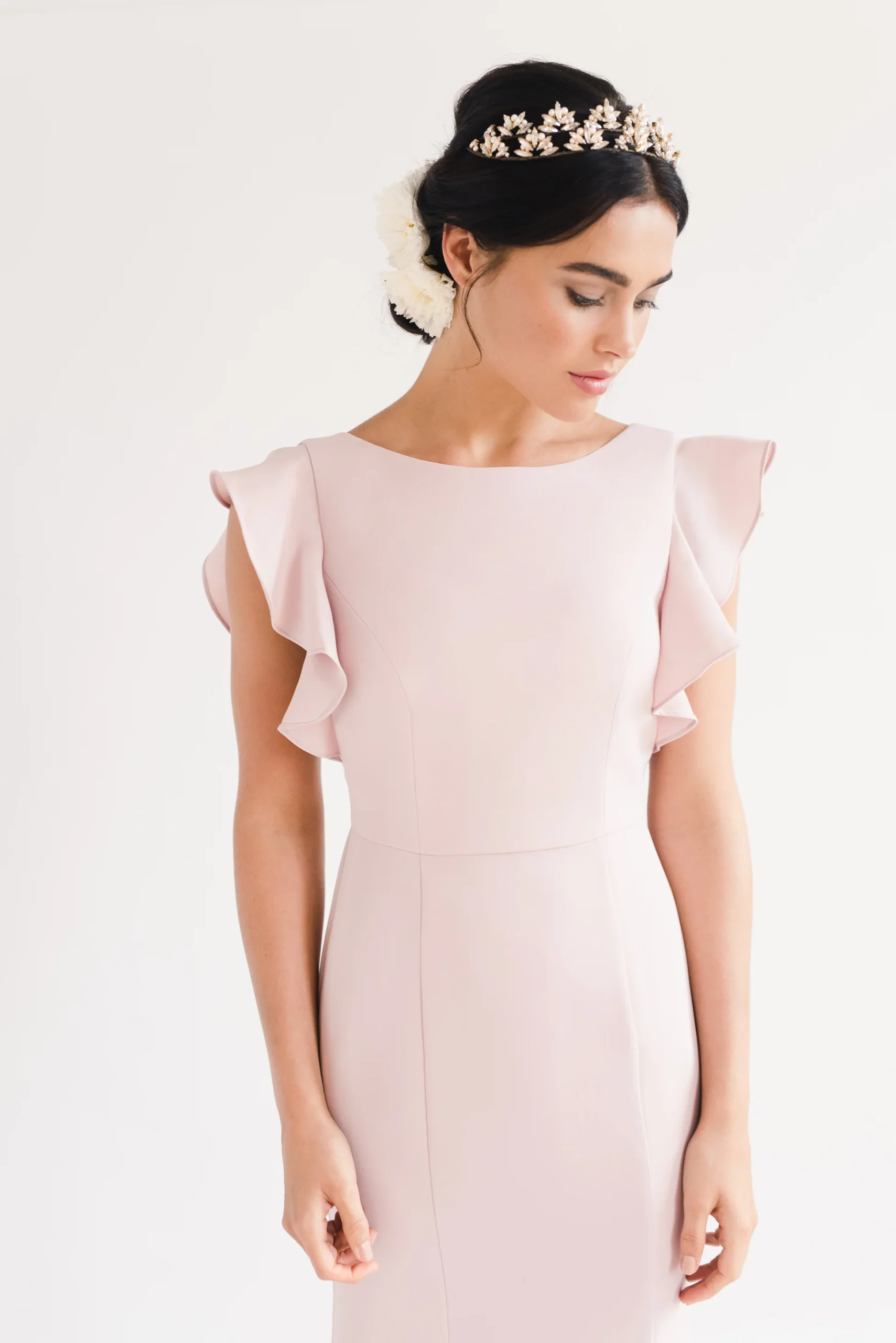 TH_THCeceliaSmokedBlushMossCrepeBridesmaidsDress7 smoked blush crepe bridesmaid dress at www.presleyblue.ie