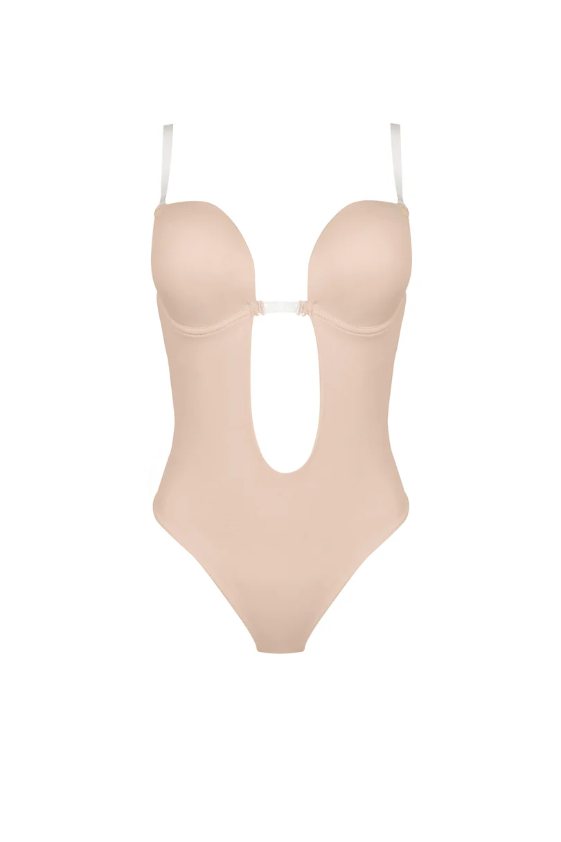 Cream Peach Body Suit